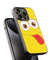 Funny Smiley Back Cover for 2D Hybrid TPU And Metal CaseH0017Hybrid Metal TPU