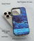 Galaxy Blue with Name Back Cover for 2D Hybrid TPU And Metal CaseIK5007Hybrid Metal TPU-Image 2