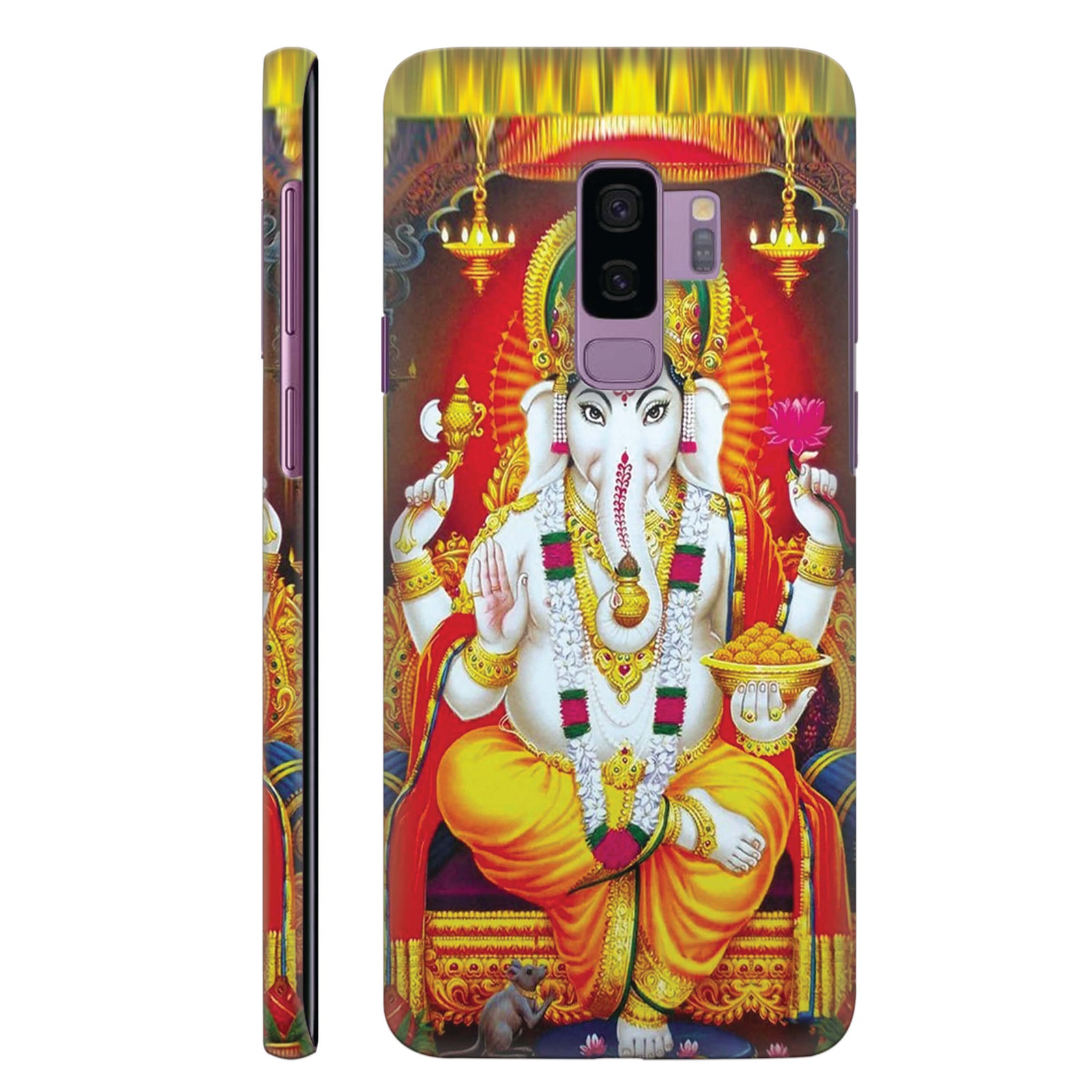 Ganpati Back Cover for HardPlasticBG0077Hard Plastic