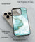 Green Marbles Pattern Back Cover for 2D Hybrid TPU And Metal CaseAA1004Hybrid Metal TPU