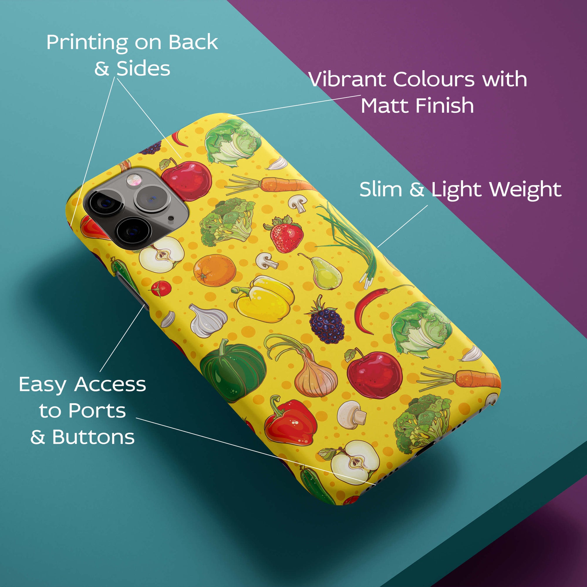Healthy Lifestyle Back Cover for HardPlasticIK0016Hard Plastic
