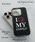 I Love My Family Back Cover for 2D Hybrid TPU And Metal CaseH0077Hybrid Metal TPU