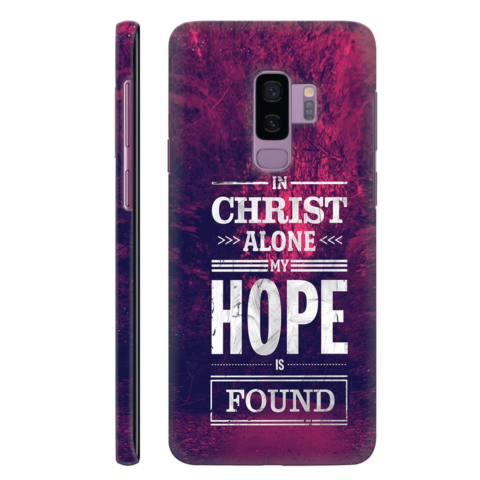 In Christ I Find Hope Back Cover for HardPlasticD2208Hard Plastic