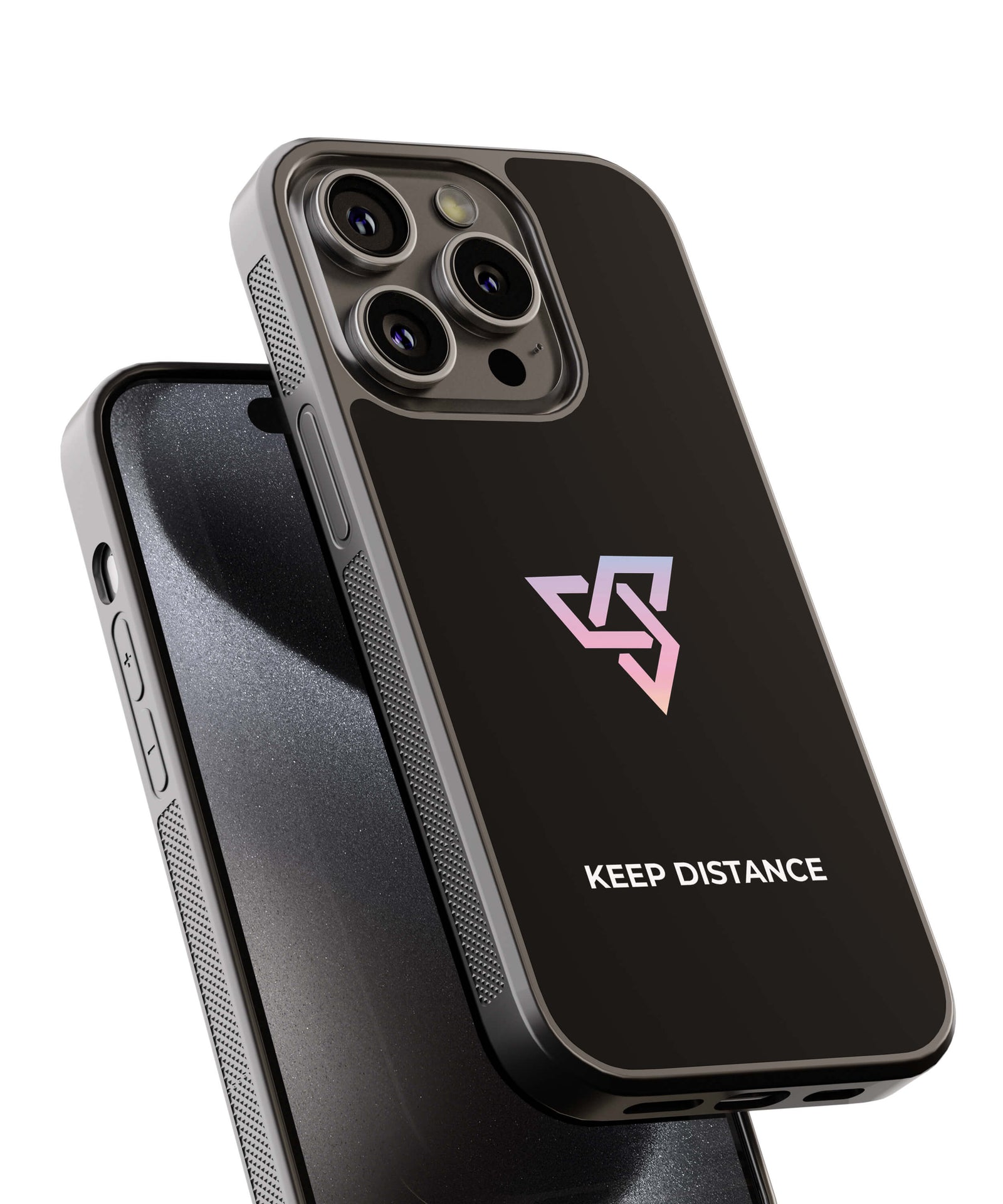 Keep Distance Back Cover for 2D Hybrid TPU And Metal CasePS1334Hybrid Metal TPU