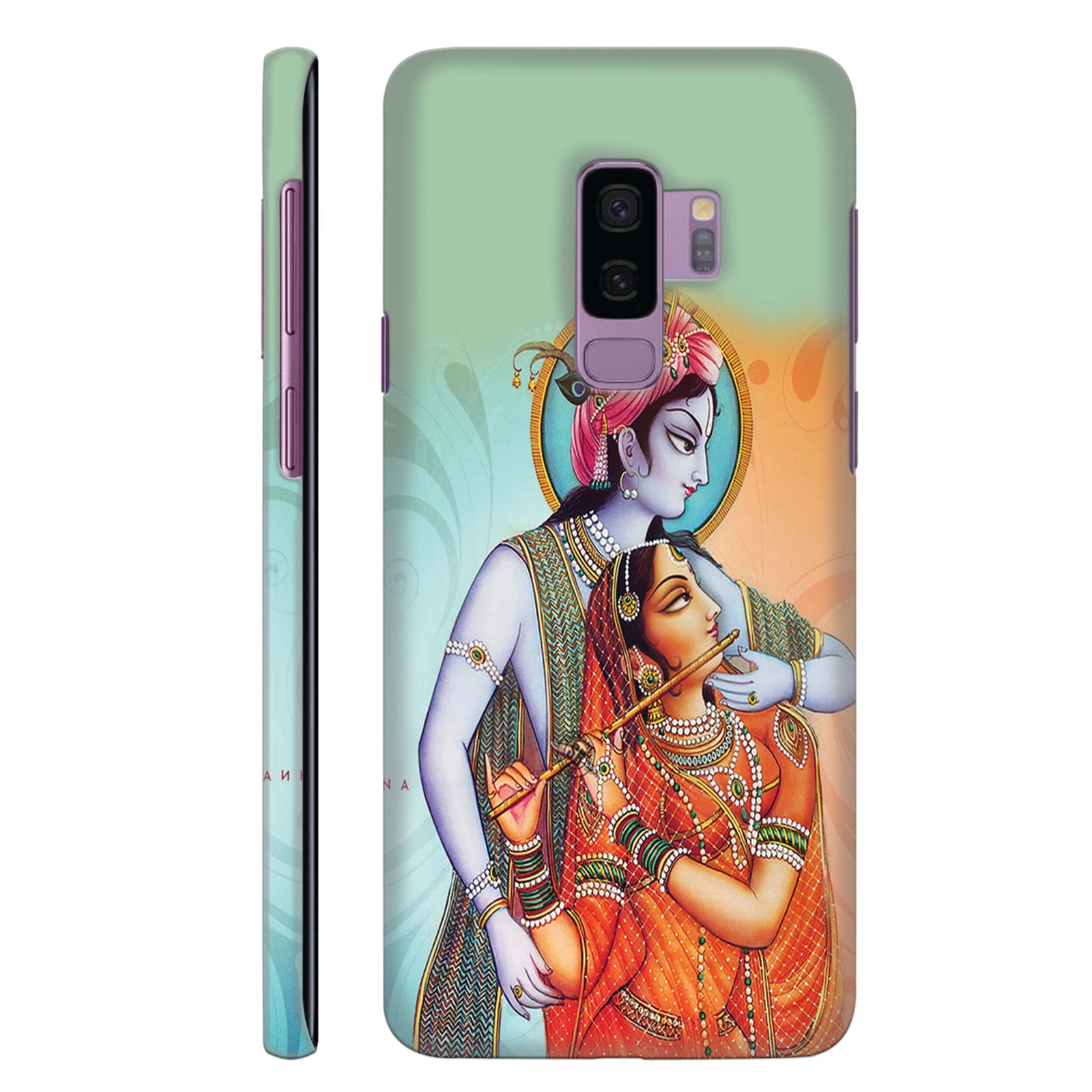 Krishna And Radha Back Cover for HardPlasticD1505Hard Plastic