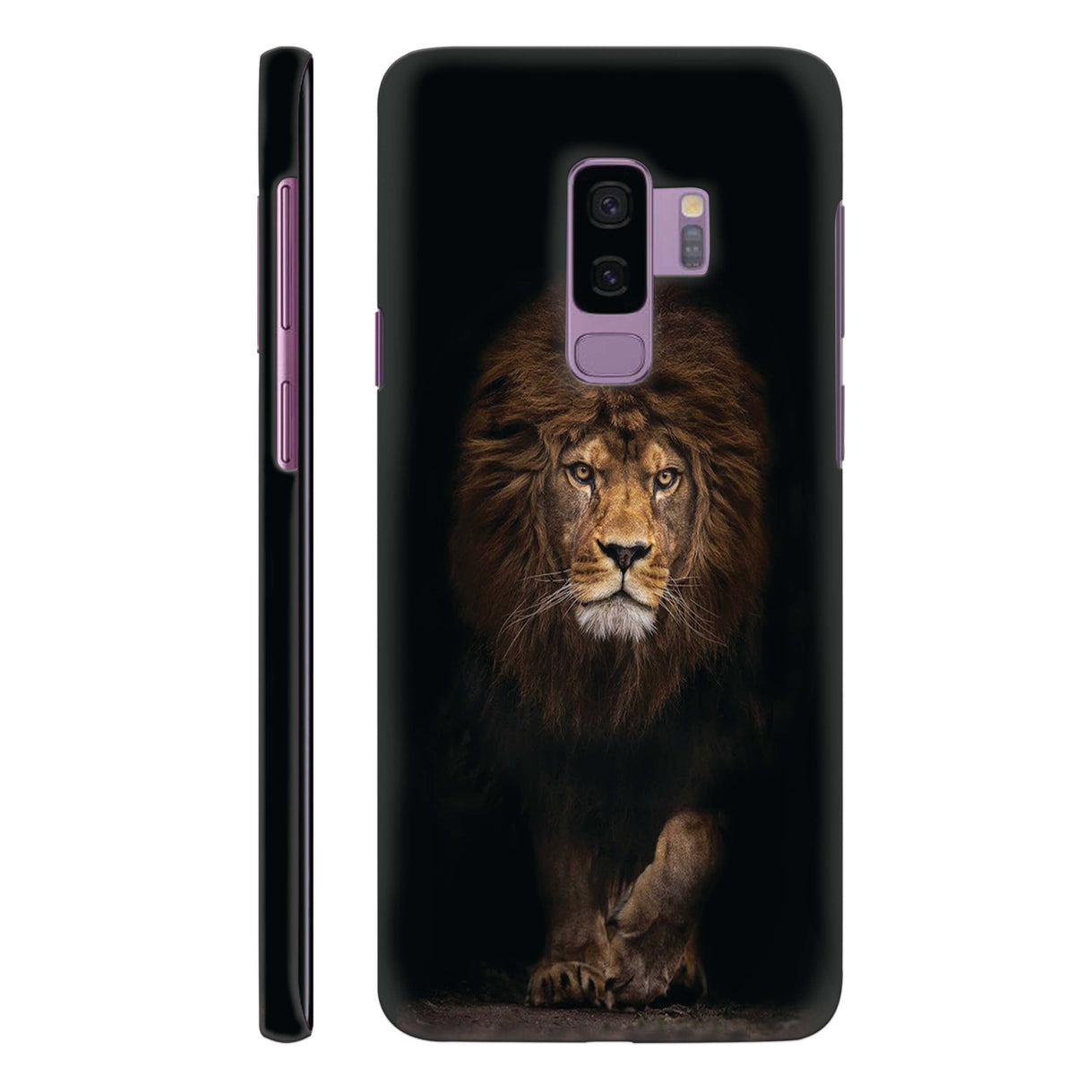 Lion A Powerfull Creation Of Nature  Back Cover for HardPlasticBT0012Hard Plastic