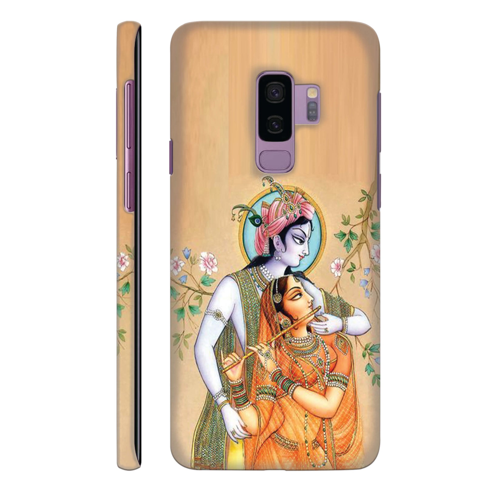 Lord Krishna with Radha Back Cover for HardPlasticG0240Hard Plastic