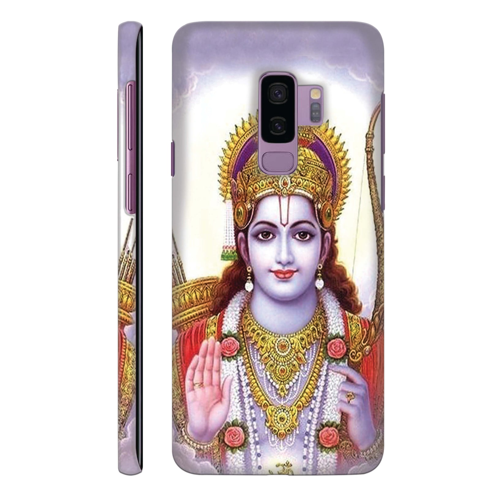 Lord Rama Potrait Back Cover for HardPlasticBT0249Hard Plastic