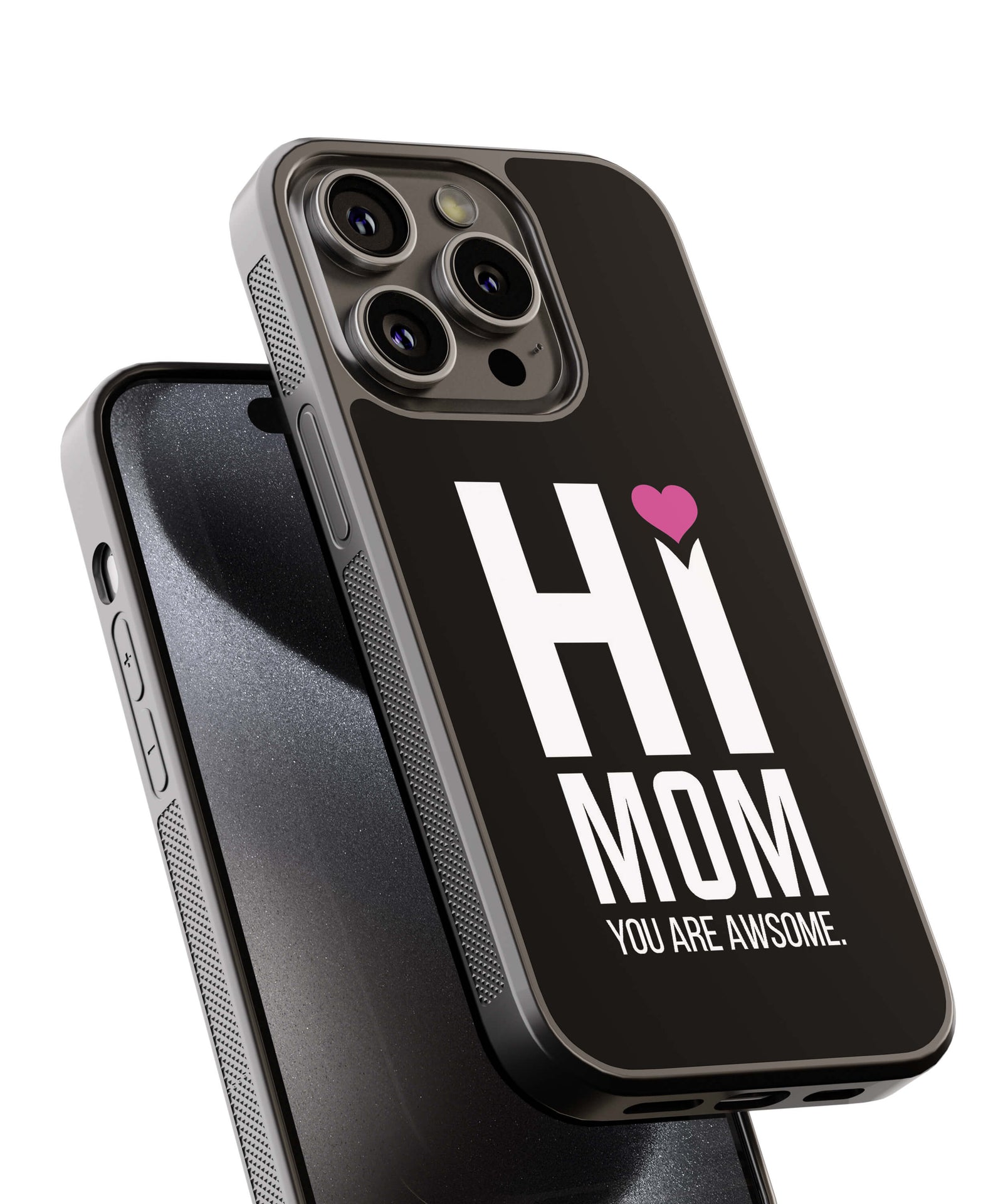 Mom You Are Awesome Back Cover for 2D Hybrid TPU And Metal CaseP0846Hybrid Metal TPU