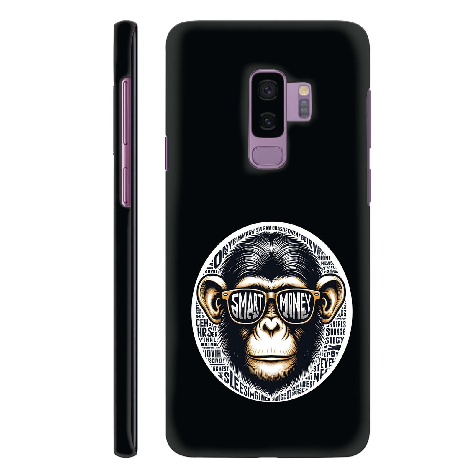 Monkey With Smart Money Back Cover for HardPlasticBDS0016Hard Plastic