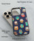 Owly Pattern Back Cover for 2D Hybrid TPU And Metal CaseA0346Hybrid Metal TPU