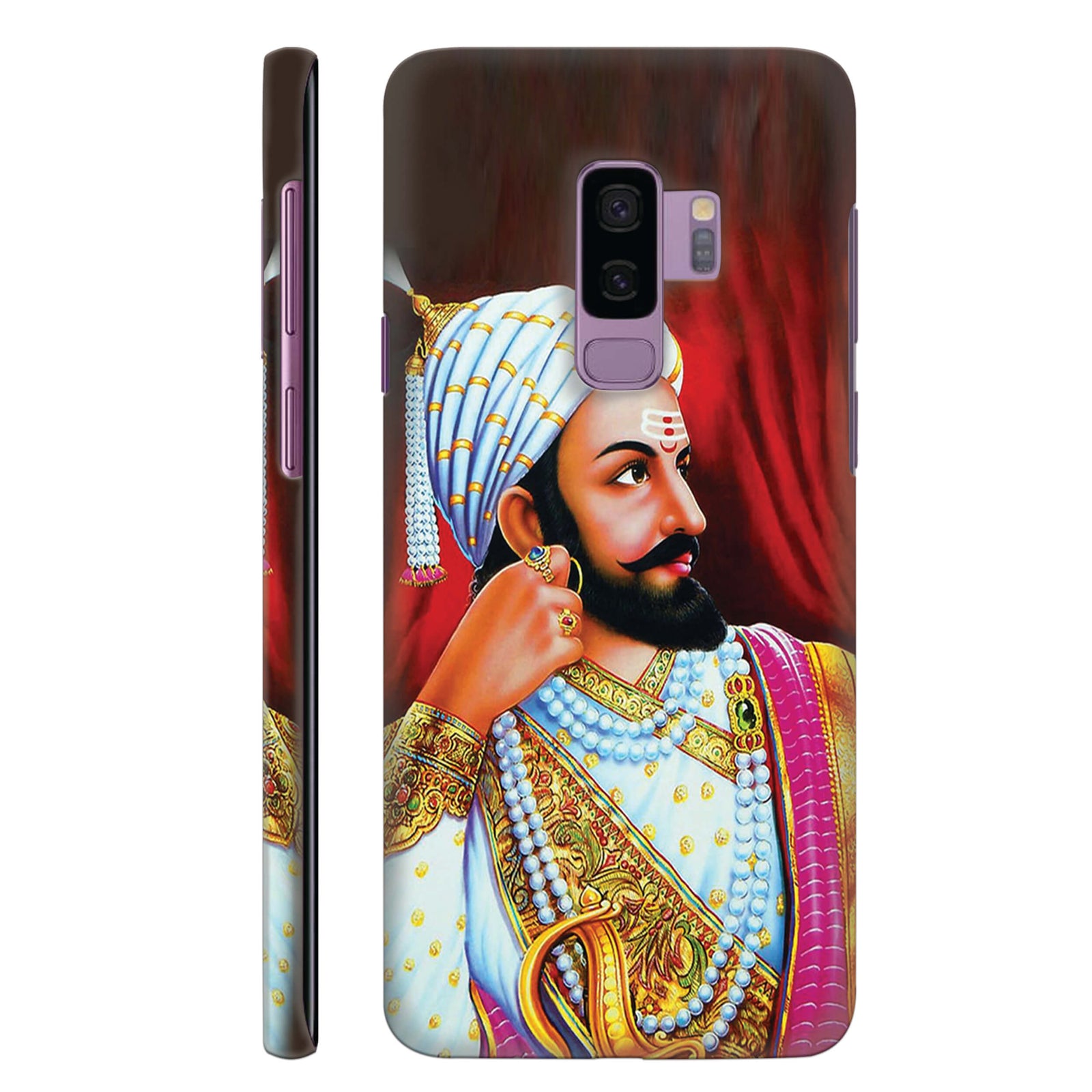 Potrait Of Chatrapati Shivaji Back Cover for HardPlasticD1600Hard Plastic