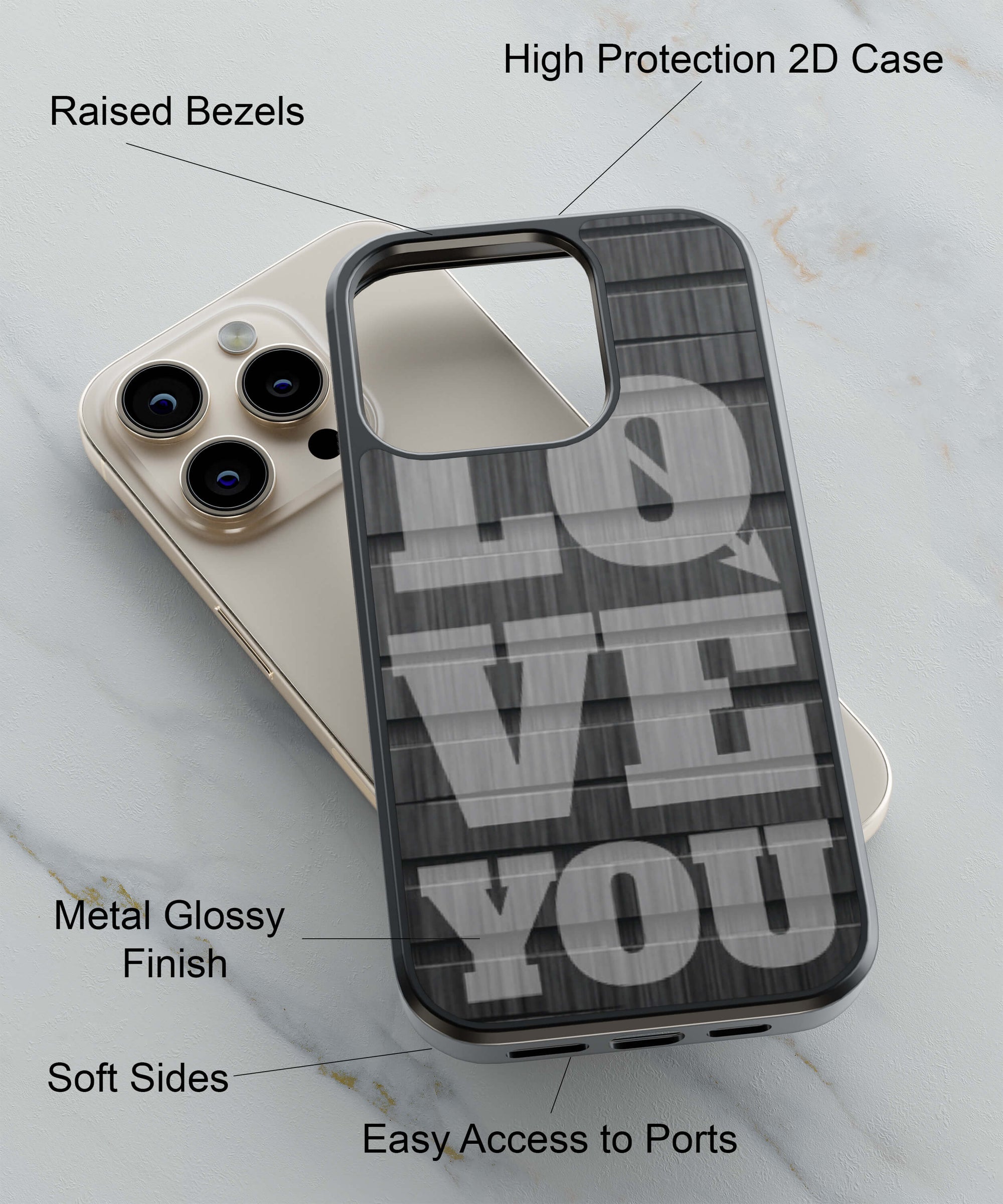 Proposal Quote Illustration Back Cover for 2D Hybrid TPU And Metal CaseBT0201Hybrid Metal TPU