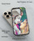 Radha Krishna Back Cover for 2D Hybrid TPU And Metal CaseBG0072Hybrid Metal TPU