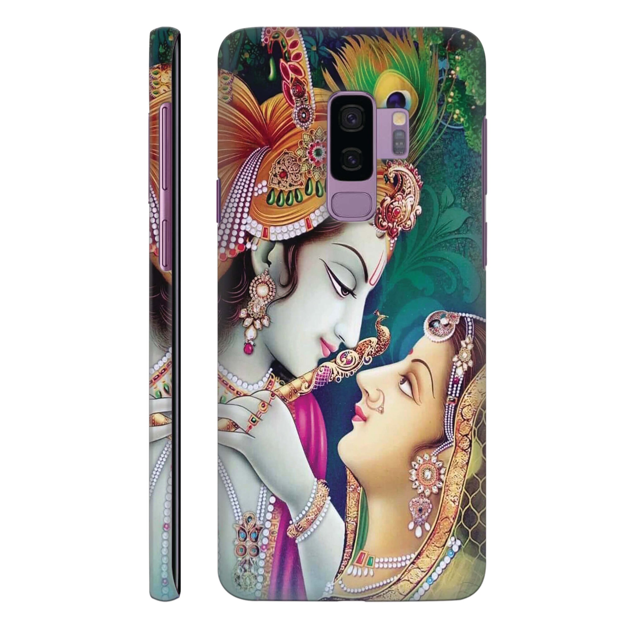 Radha Krishna Back Cover for HardPlasticBG0072Hard Plastic