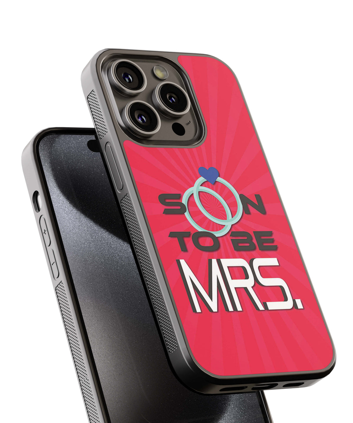 Soon to be Mrs. Back Cover for 2D Hybrid TPU And Metal CaseS0269Hybrid Metal TPU