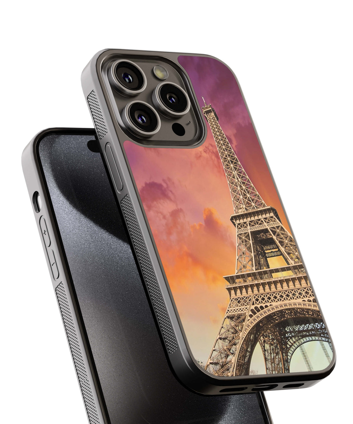 Visiting The Monuments Back Cover for 2D Hybrid TPU And Metal CaseD2455Hybrid Metal TPU