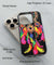 Windchime Of Multicoloured Beads And Feathers Back Cover for 2D Hybrid TPU And Metal CaseBT0065Hybrid Metal TPU