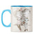 Be Mine Only Coffee Mug Light Blue