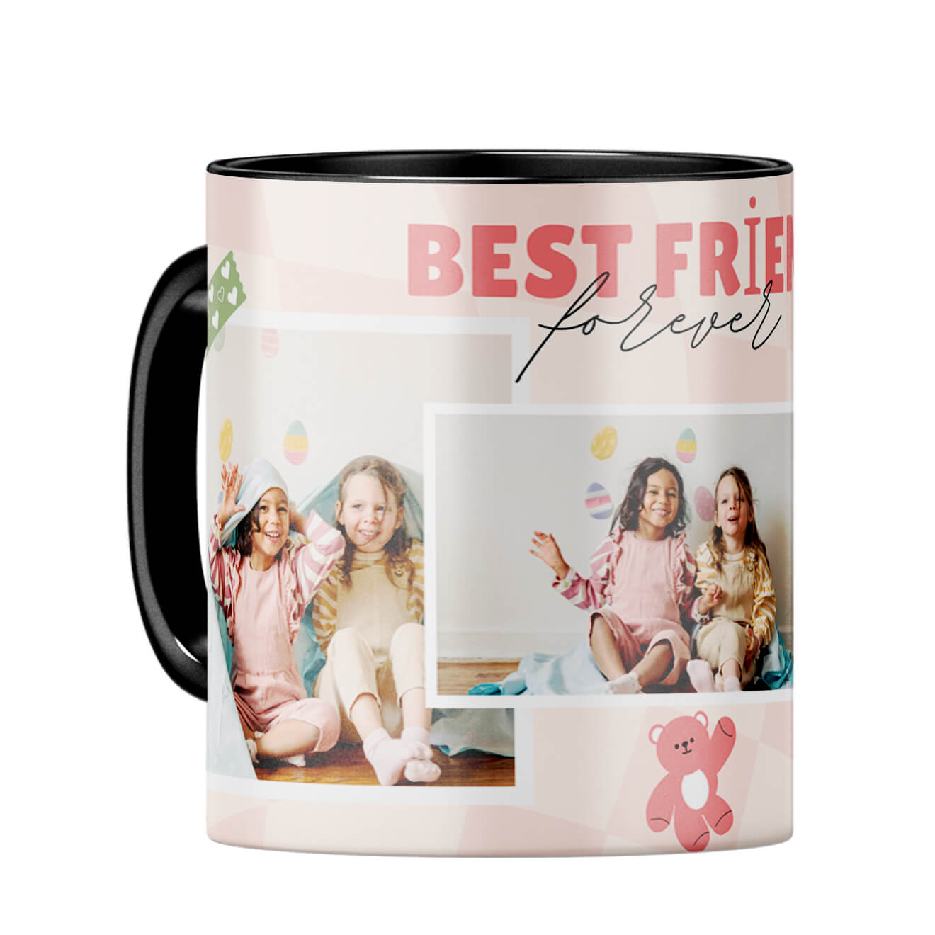 Best Friend Forever Coffee Mug Black