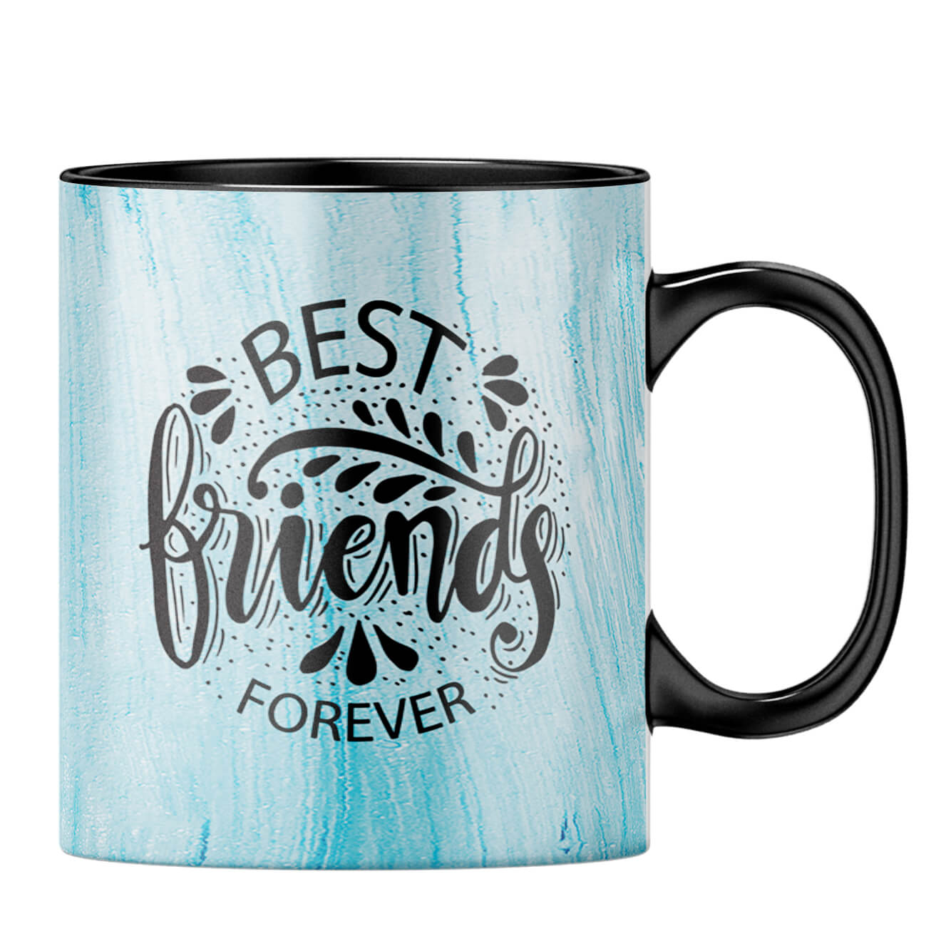 Best Friends Forever Coffee MugB-Black