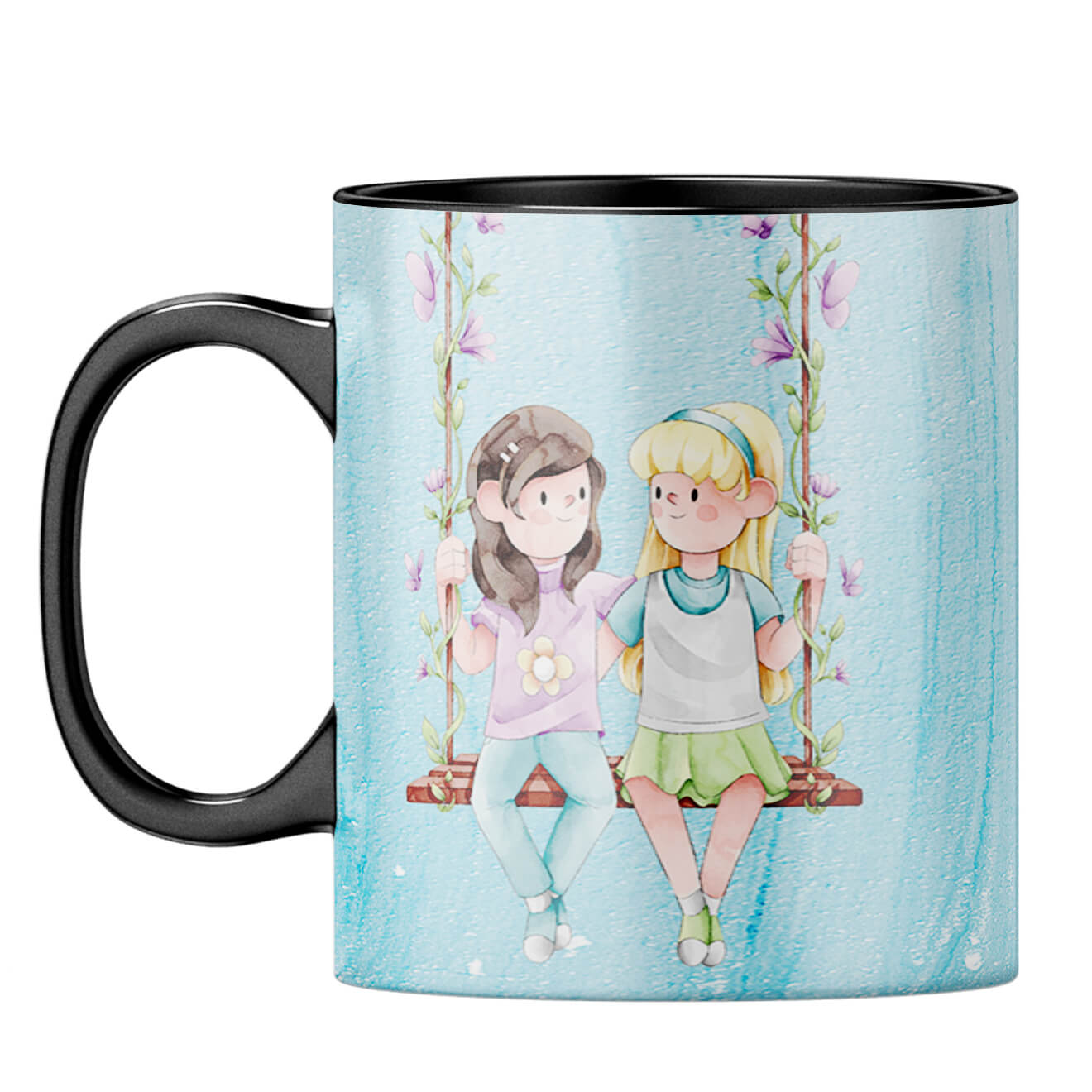 Best Friends Forever Coffee Mug Black