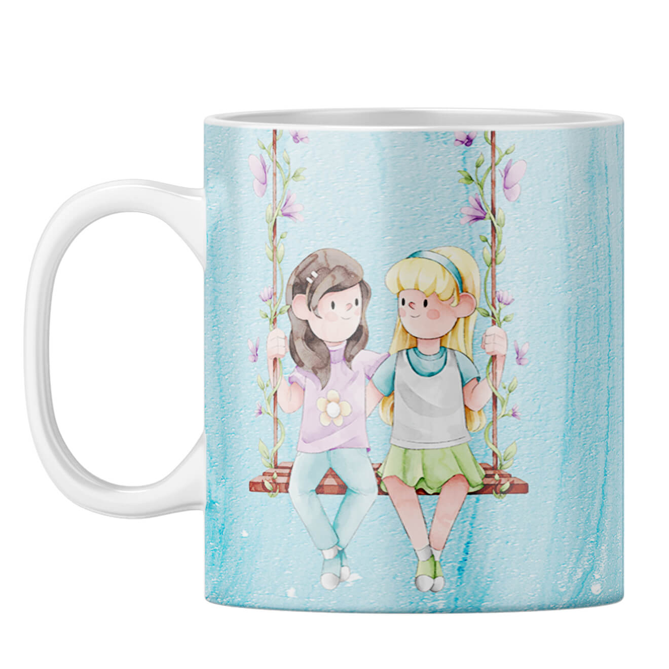 Best Friends Forever Coffee Mug White