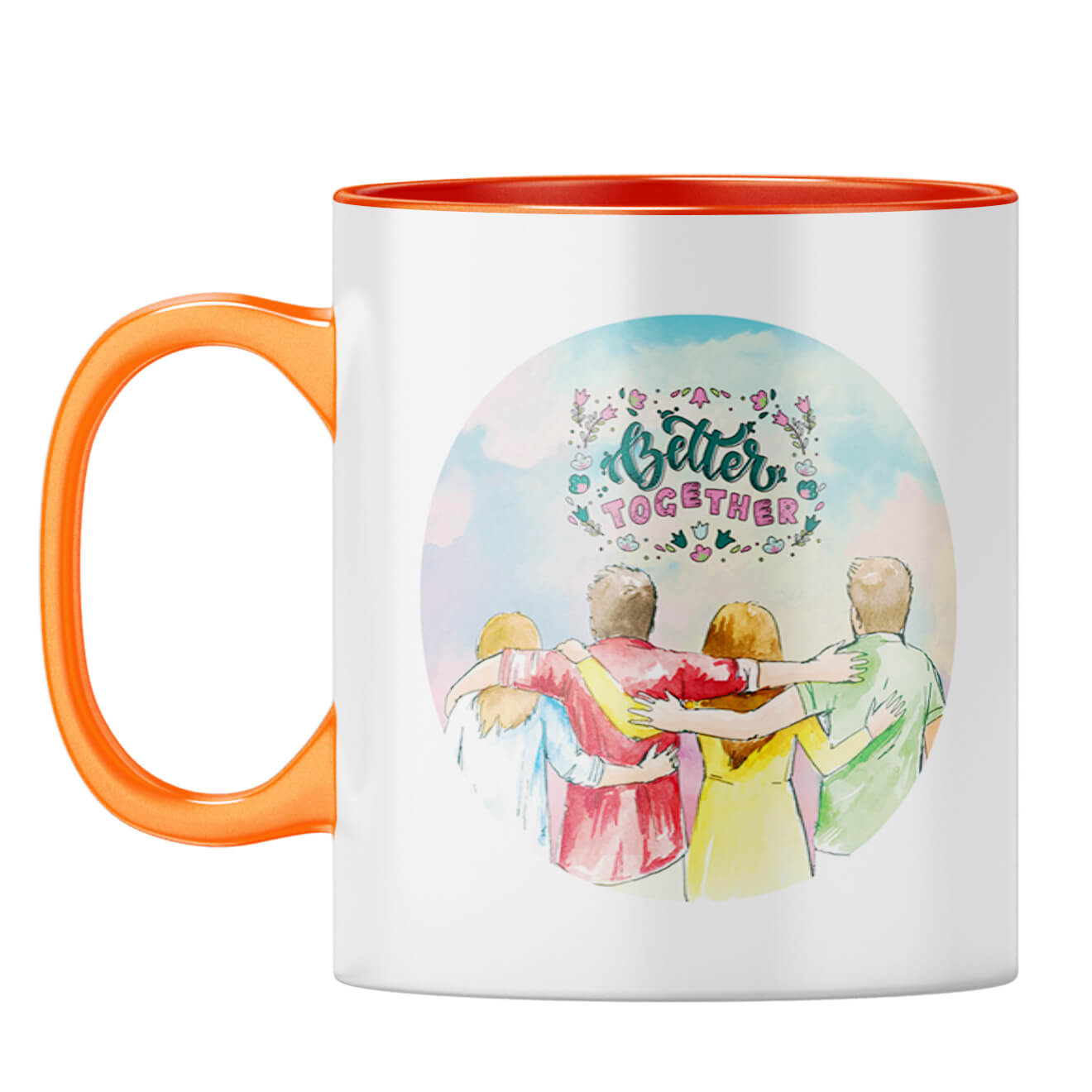 Better Together Coffee Mug Orange