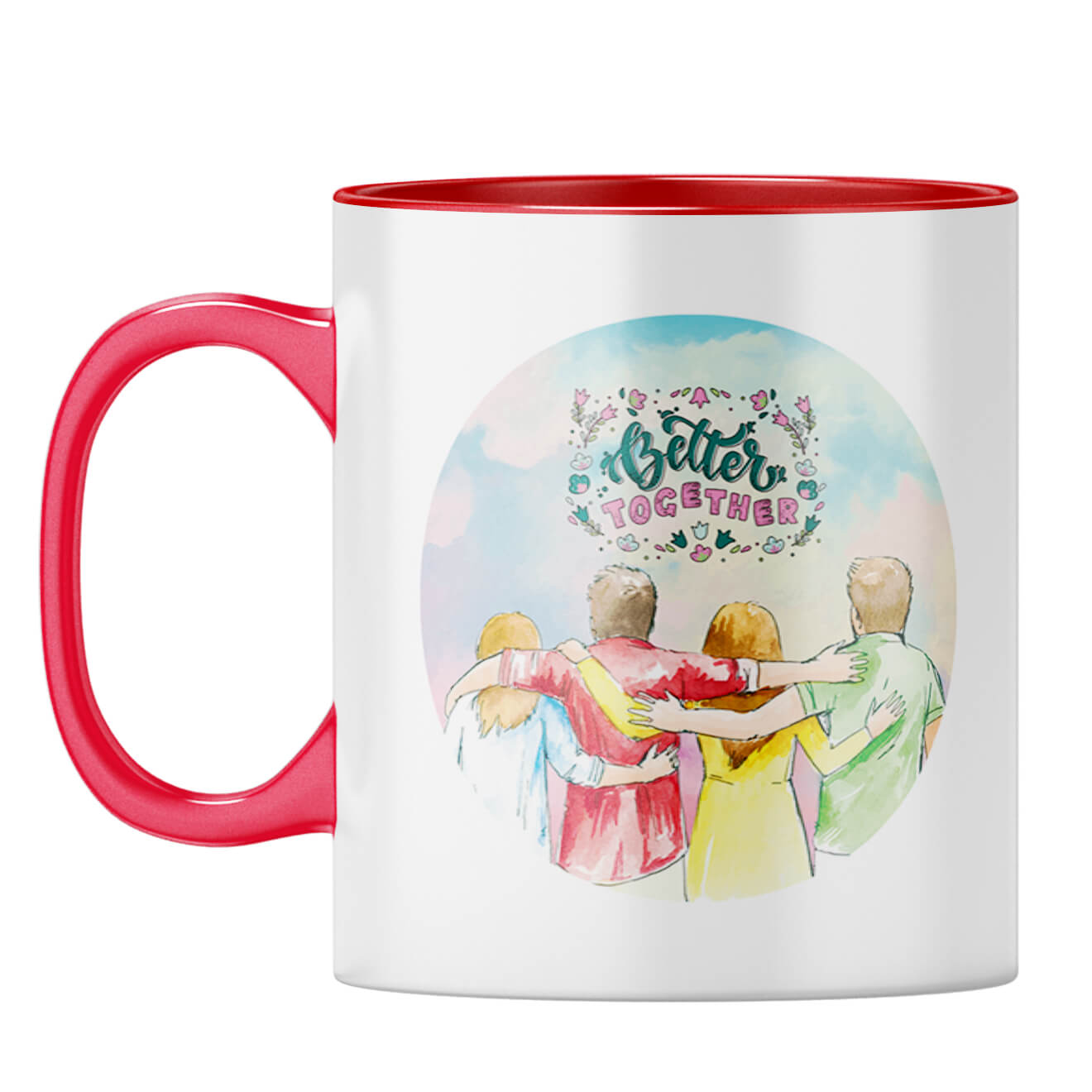 Better Together Coffee Mug Red