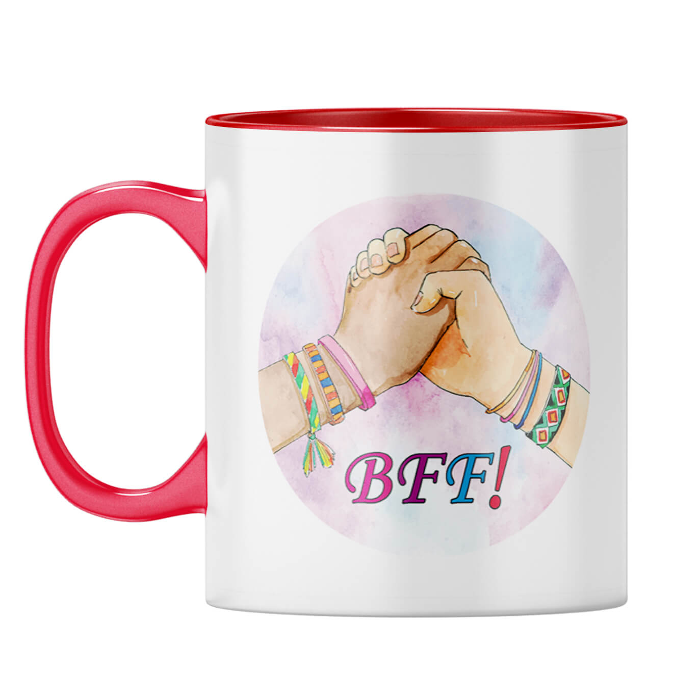 BFF Coffee Mug Red