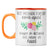 BFF Never Apart Coffee Mug Orange