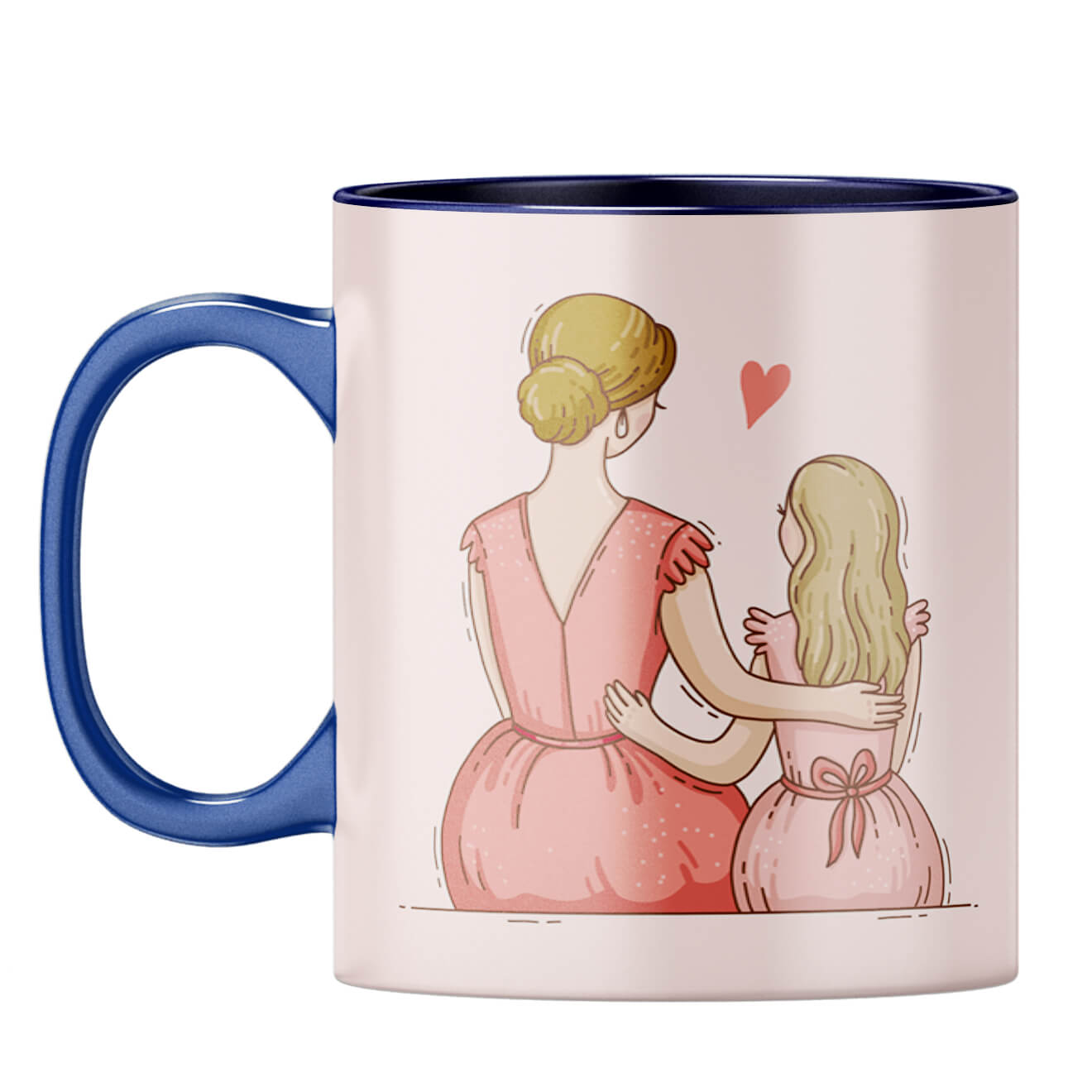 Birthday Gift for Mom Coffee Mug Dark Blue