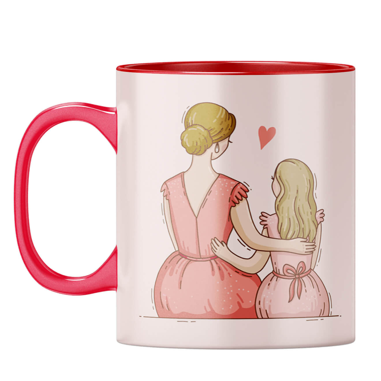 Birthday Gift for Mom Coffee Mug Red