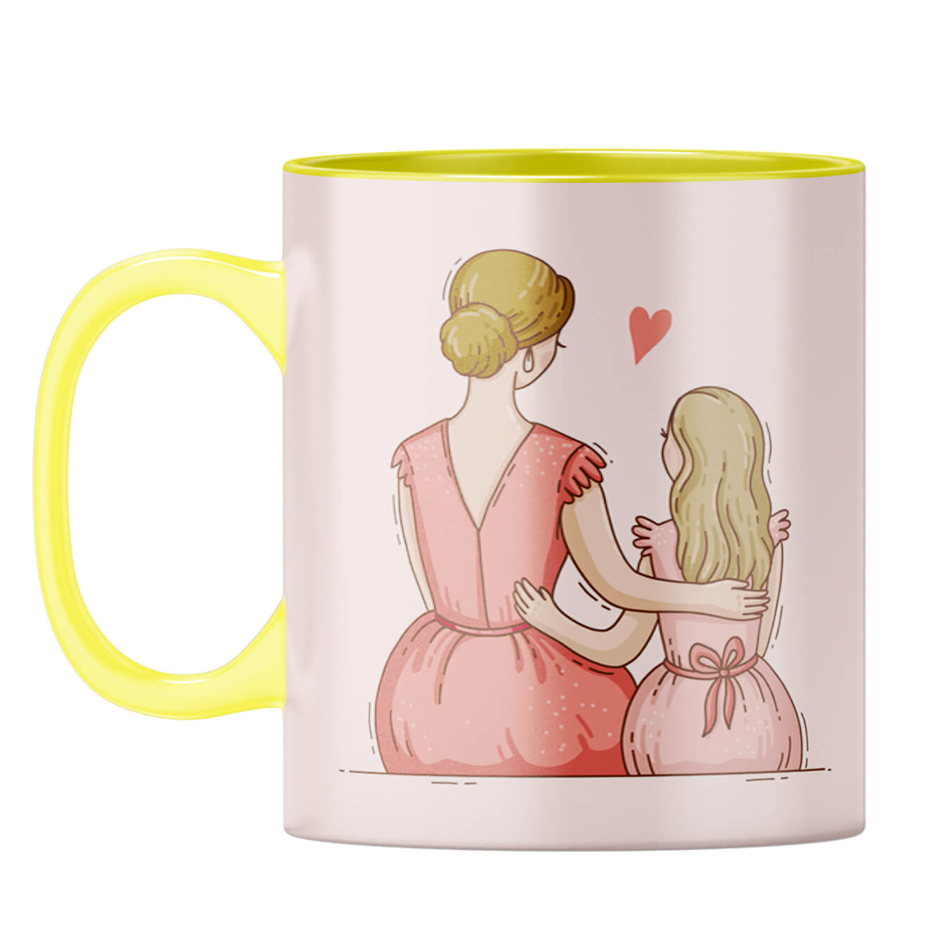 Birthday Gift for Mom Coffee Mug Yellow