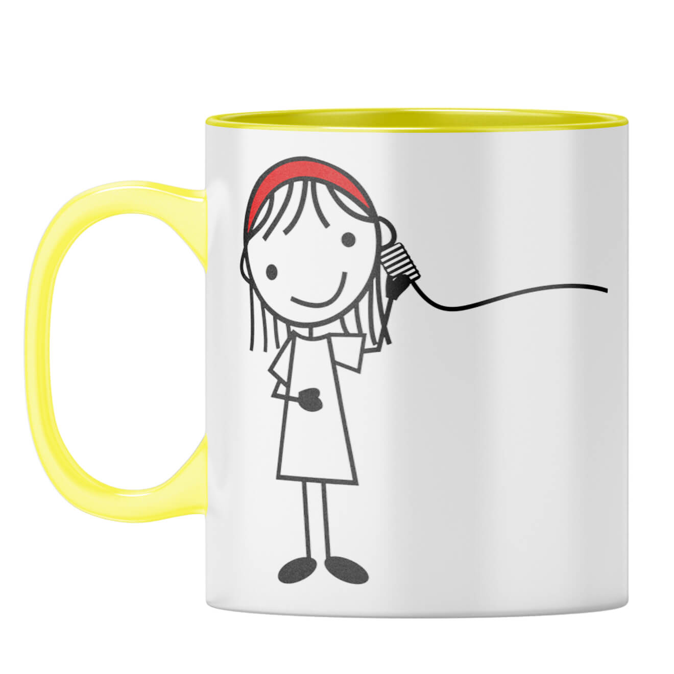 Connected Together Coffee Mug Yellow