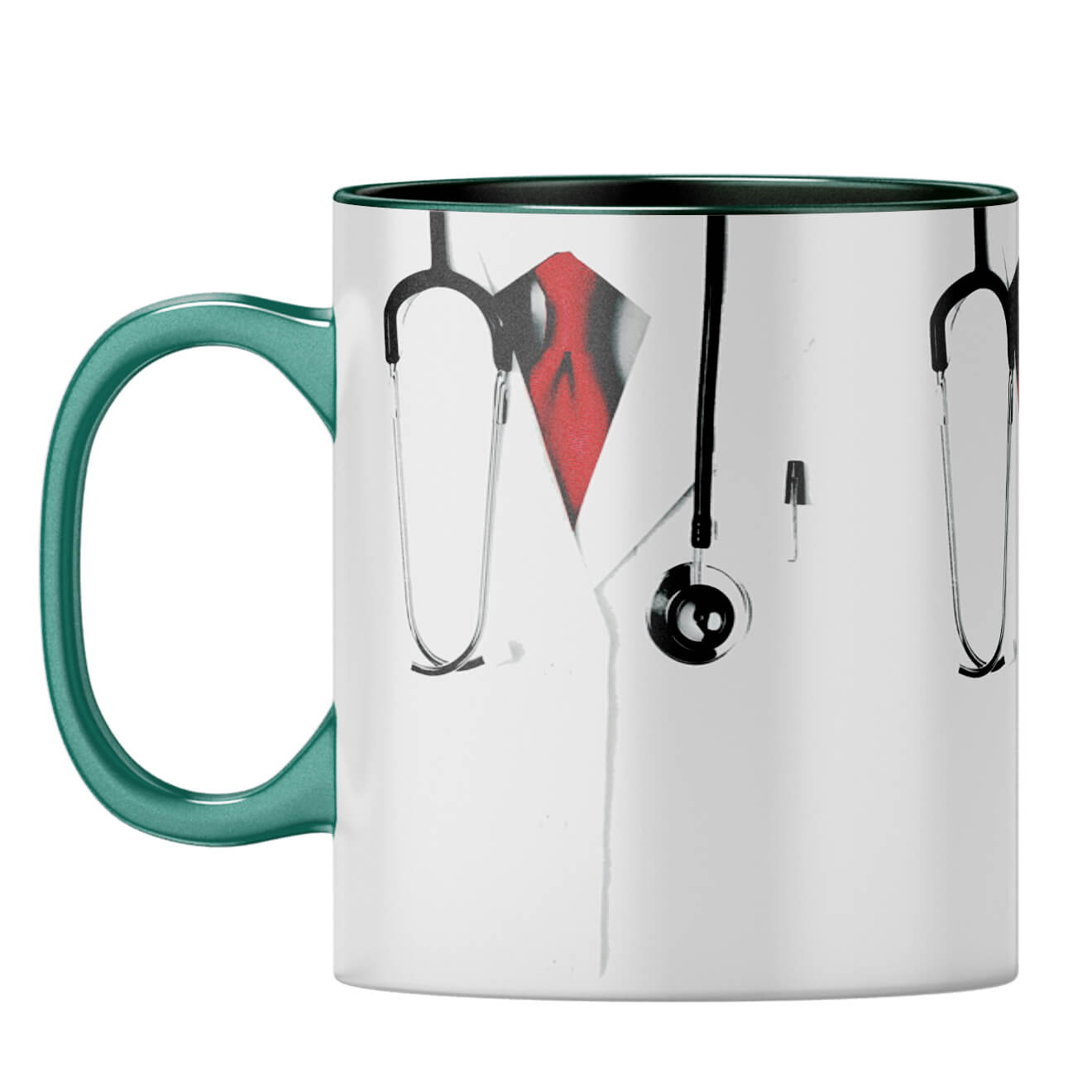 Doctor Mug Coffee Mug Dark Green