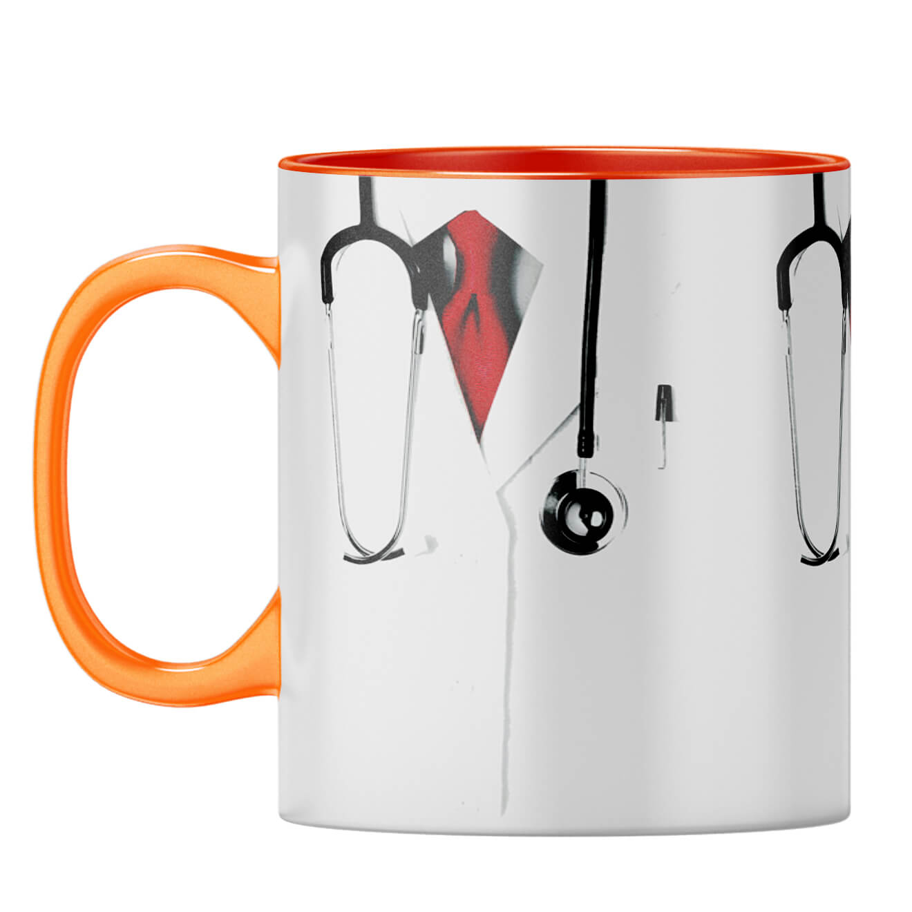 Doctor Mug Coffee Mug Orange
