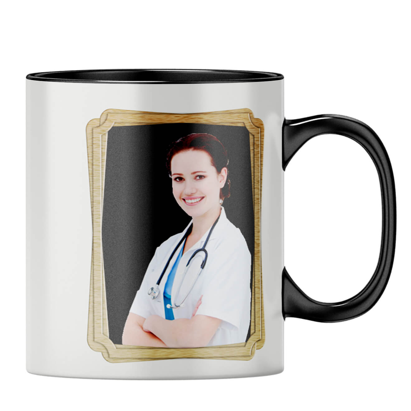 Doctor Photo Gift Coffee MugB-Black