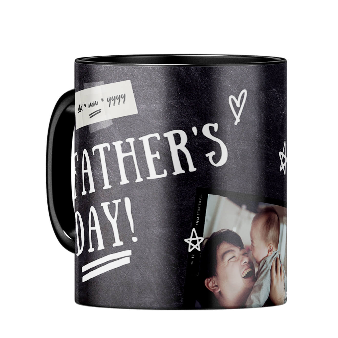 Fathers Day Coffee Mug Black