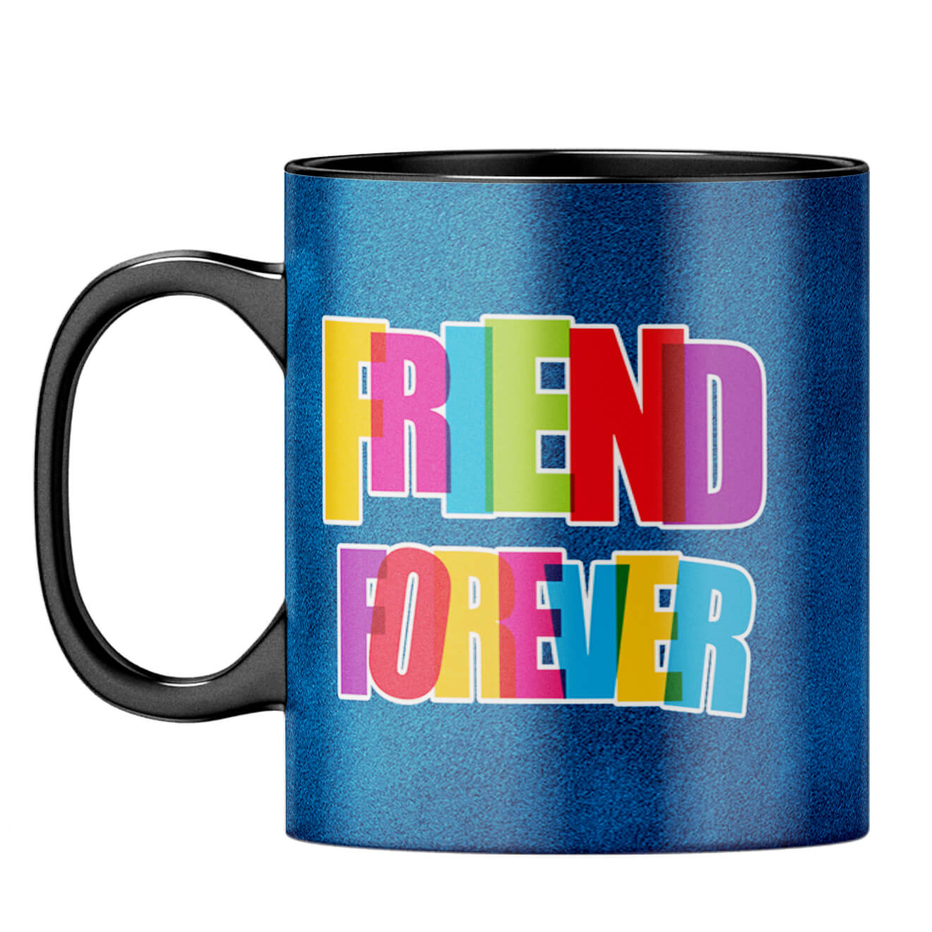 Friend Forever Coffee Mug Black