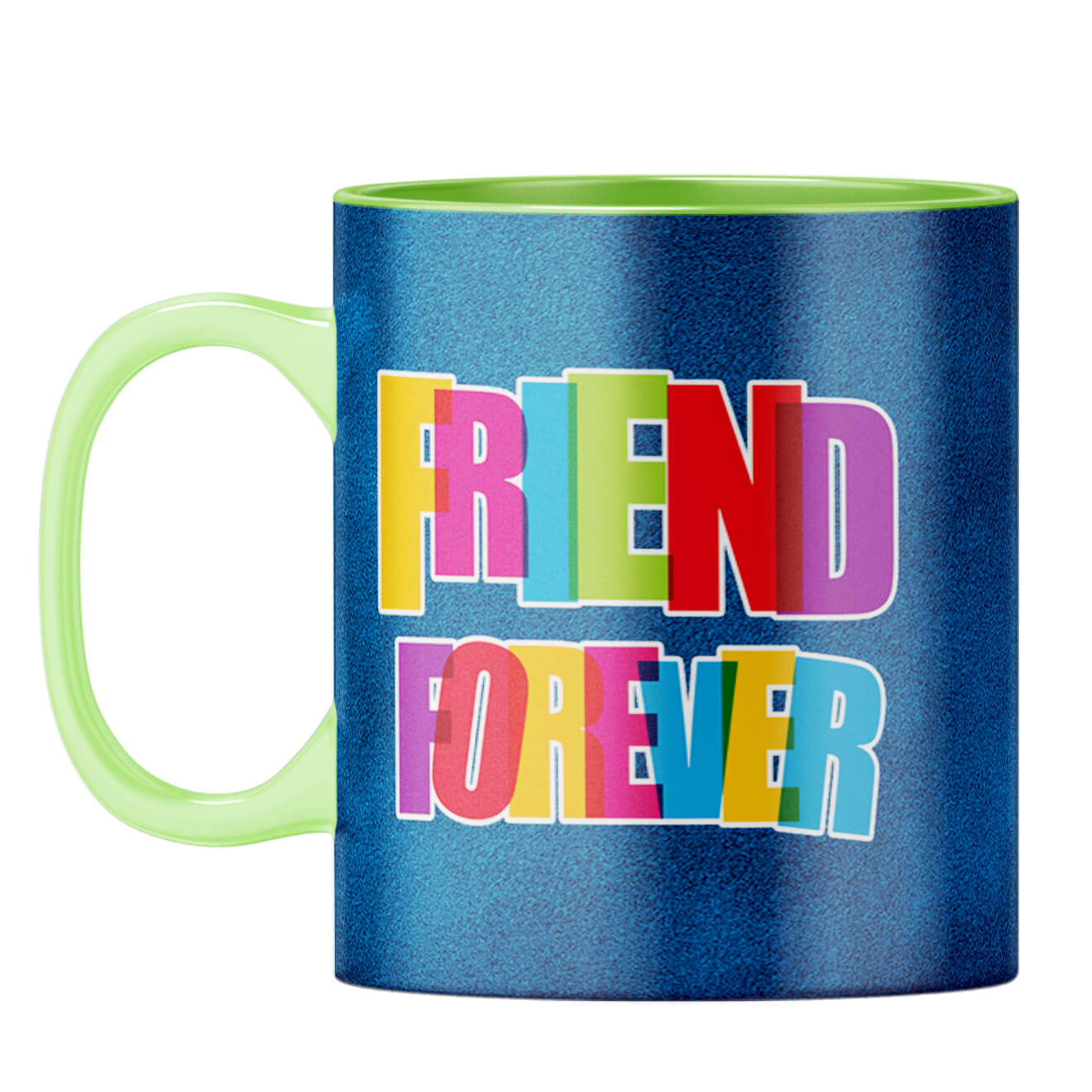 Friend Forever Coffee Mug Light Green