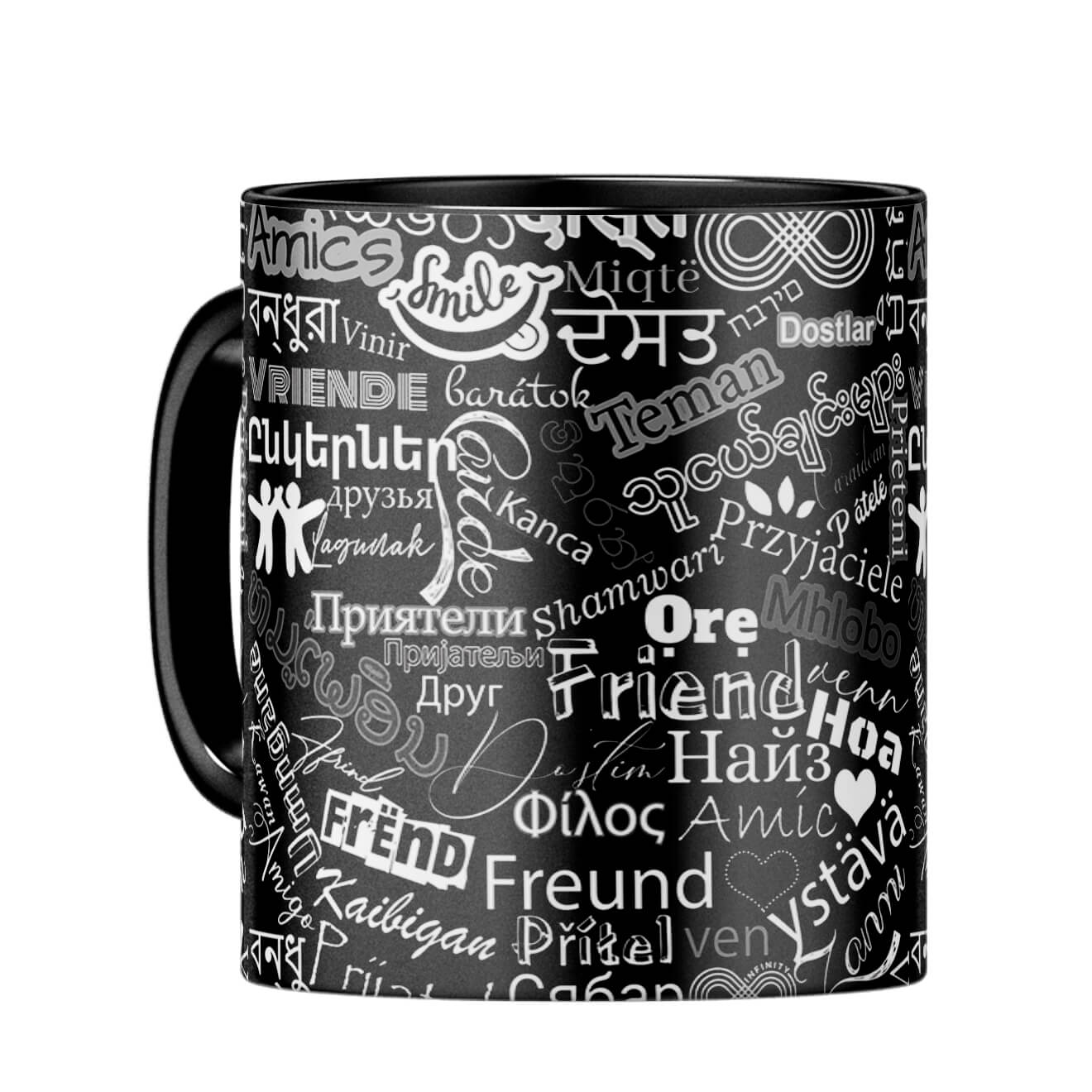 Friend in All Languages Coffee Mug