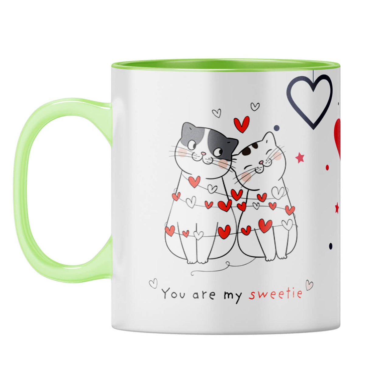 Hugs and Kisses Coffee Mug