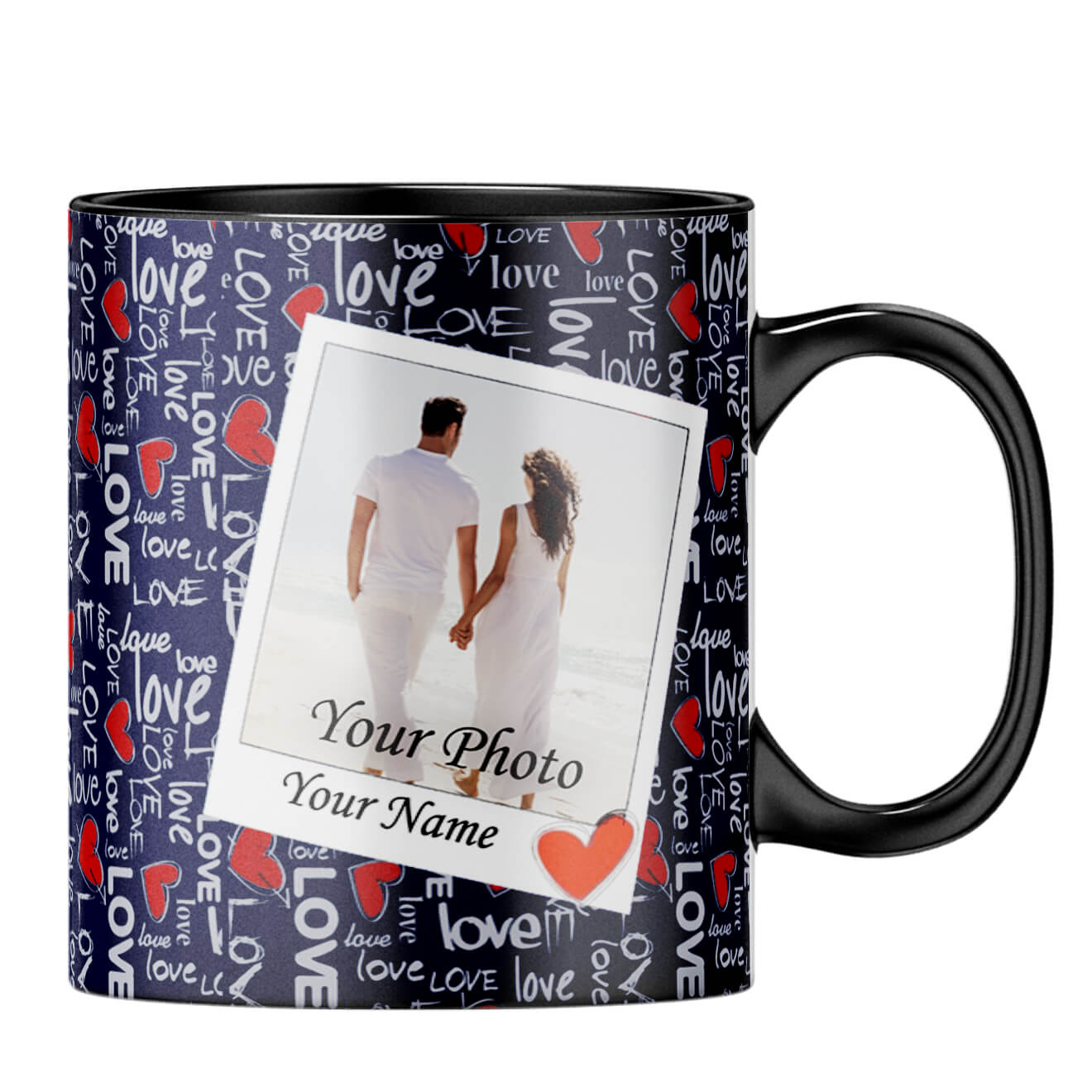 Love All Around Coffee MugB-Black