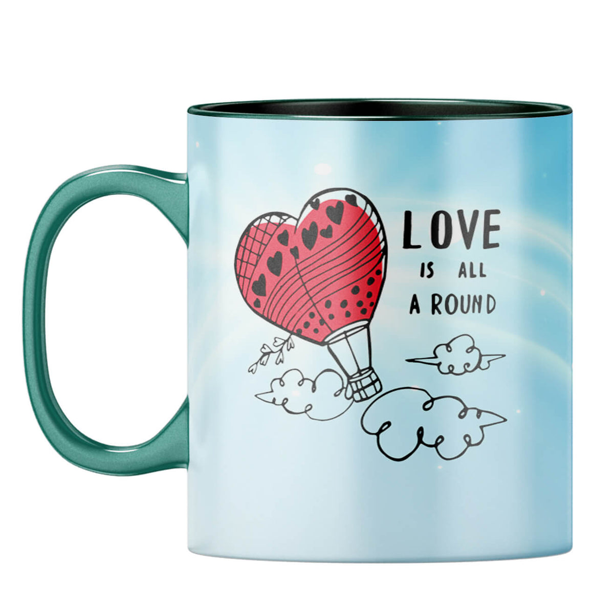 Love is all around Coffee Mug