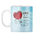 Love is all around Coffee Mug White
