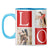 LOVE Photos Coffee Mug Light Blue