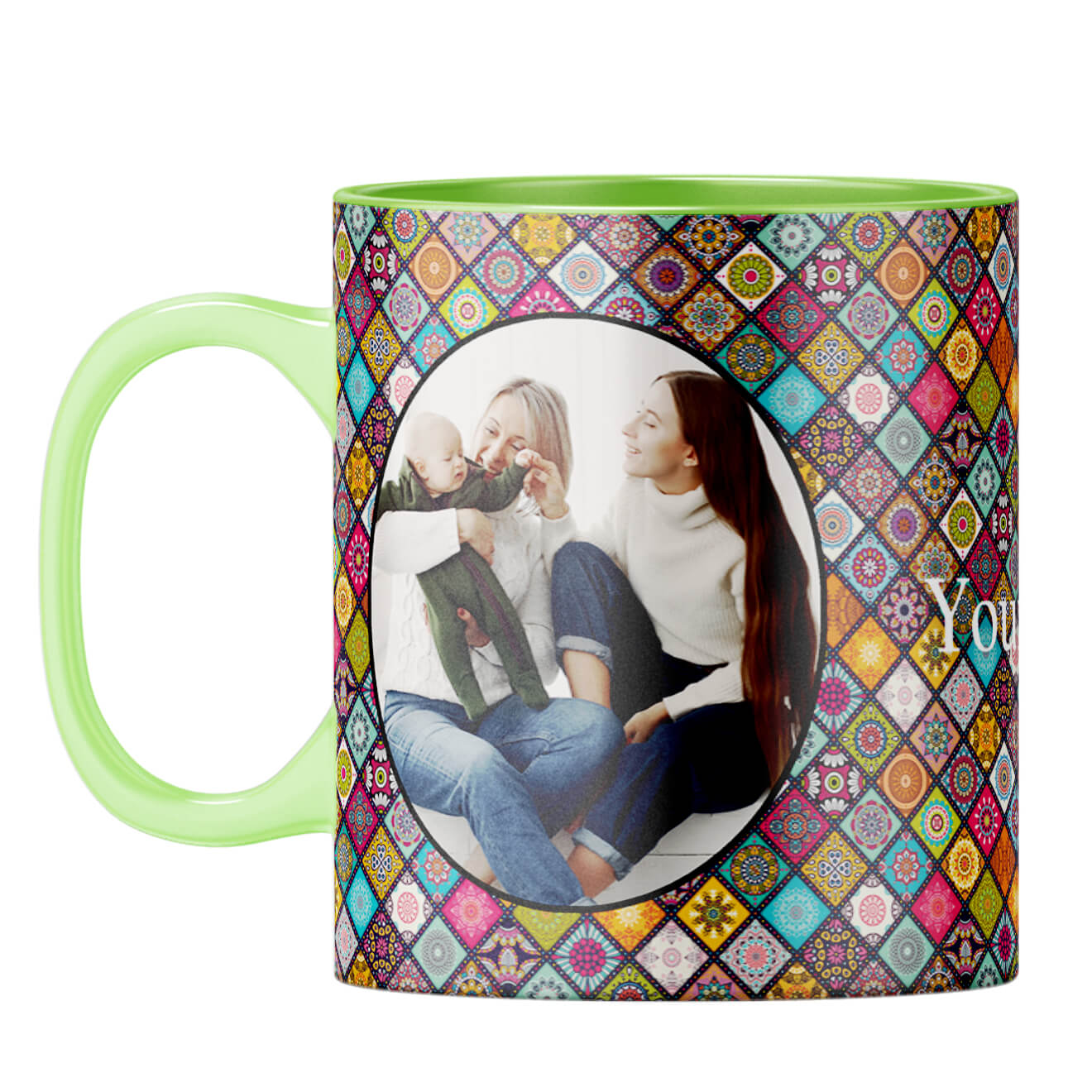 Mandala Photo Coffee Mug