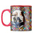 Mandala Photo Coffee Mug Red