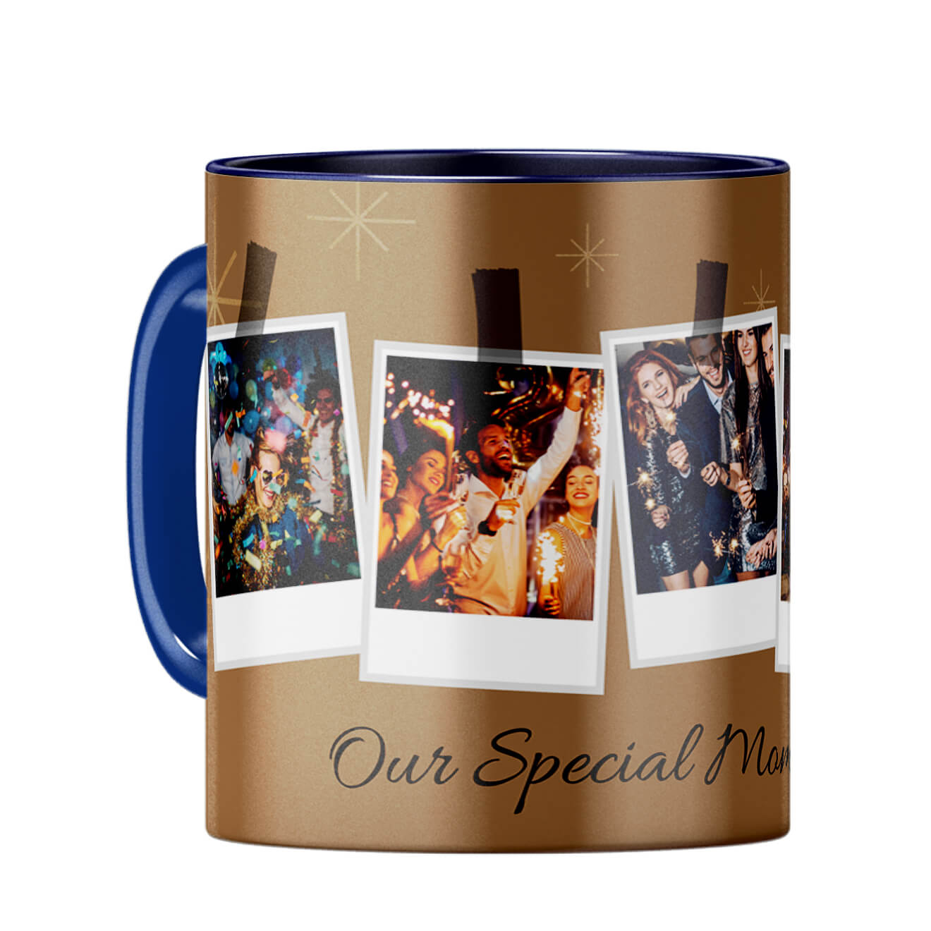 Our Special Moments Together Coffee Mug Dark Blue